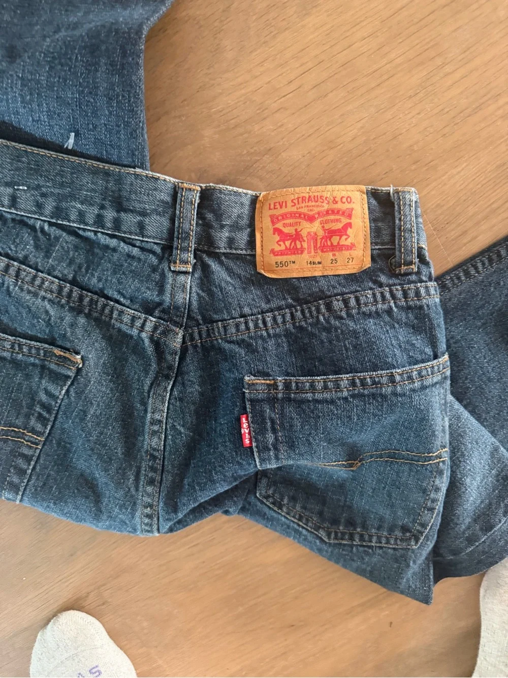 Levi's Men's Dark Blue Straight Jeans